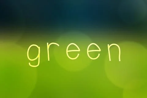 Green Stock Illustration