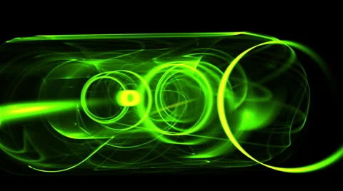 Green impulse seamless looping bg d2860D L Stock Footage 1070728