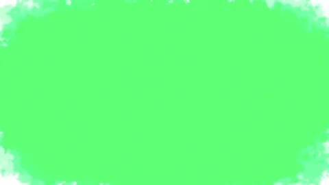 Green Ink Blot Oval Shape Reveal Watercolor Overlay realistic 2d motion graphics 스톡 동영상 343260081