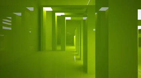 Green interior Video stock 67535416