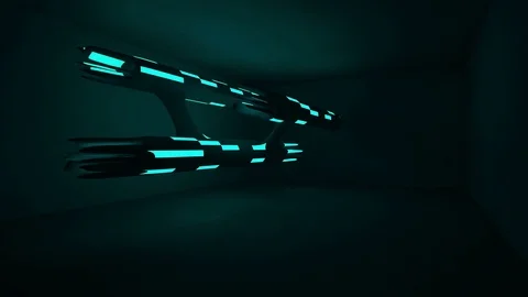 Green interior. Stock Footage 75875608