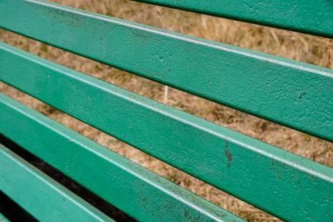 Green iron bars Stock Photos