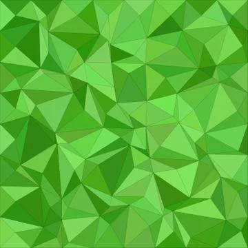 Green irregular triangle mosaic background design イラスト素材