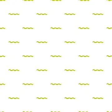 Green irregular wavy lines pattern seamless background Stockillustratie