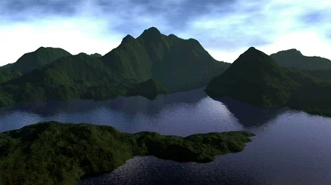 Green Isle Stock Footage 110464