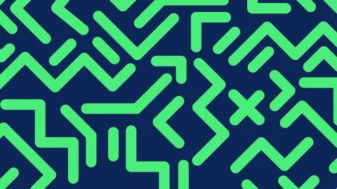 Green jagged line background イラスト素材