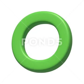 Green Japan choose mark icon sign virtual modern 3d render shiny glossy texture Modello PSD