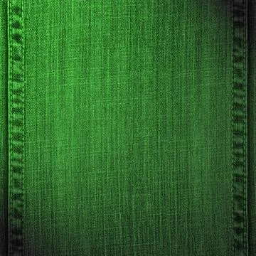 Green jeans background Stock Photos