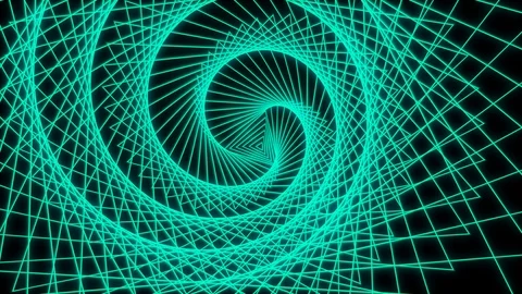 Green kaleidoscope sequence patterns.Abstract multicolored motion graphics Stock Footage 121332619