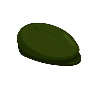 Green kepi on a white background. Vector illustration Stock Illustration