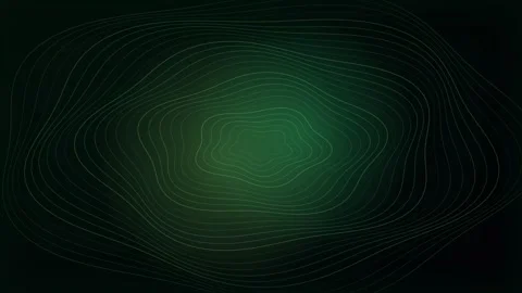 Green Kinetic Dot Matrix Abstract Background Stock Footage 340596858