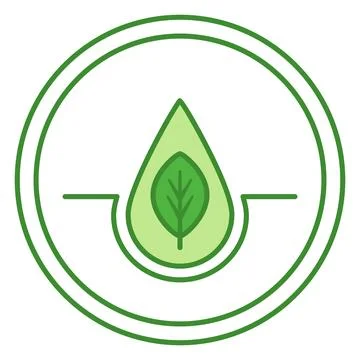Green Label Retinol. Vector Icon. Retinol Regulates Skin Renewal Process. S.. Stock Illustration