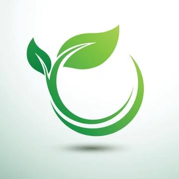 Green labels2 Illustrazione stock