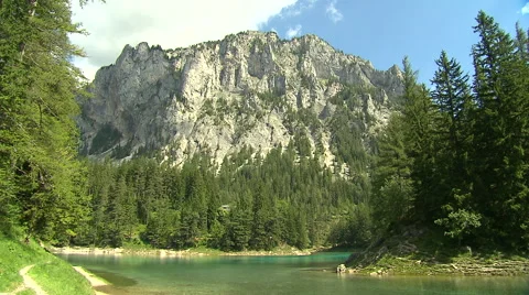 Green Lake 2 Stock Footage 45860390