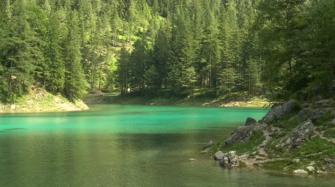 Green Lake 3 Stock Footage 45860448