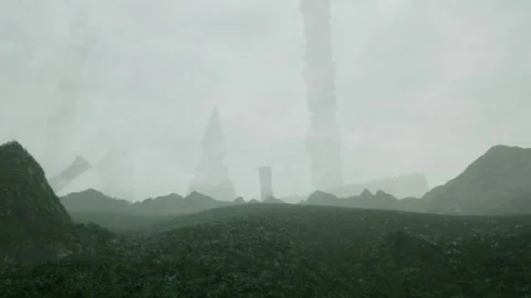 Green Landscape #2 Stock Footage 317464820