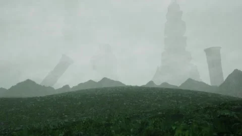 Green Landscape #3 Stock Footage 317464811