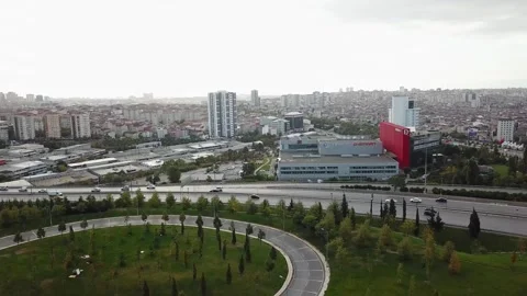 Green landscape of eastern European countries such as Slovenia and Albania Stock Footage 249409838
