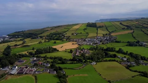 Green landscape Stock Footage 211802531