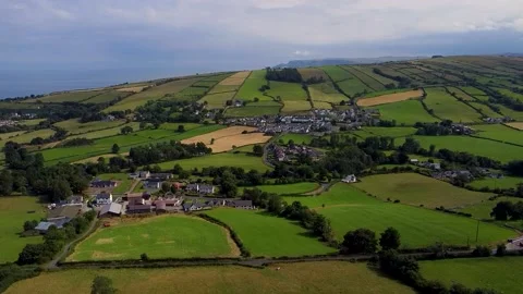 Green landscape Stock Footage 211802606