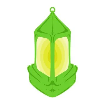 The green lantern design has a Ramadan and Islamic holiday theme. Perfect f.. Illustration