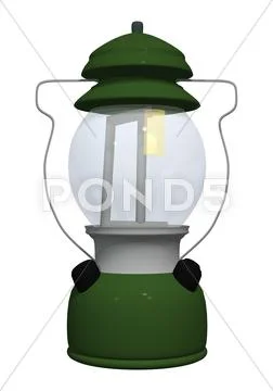 Green lantern Stock Illustration
