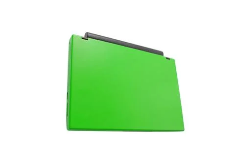 Green  Laptop Stock Photos