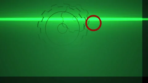 Green laser beam technology science experiment. Stock Footage 335366199