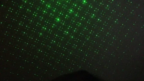 Green Laser Stock Footage 118957595