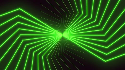 Green laser pattern on black background mesmerizing light display 스톡 동영상 311752296