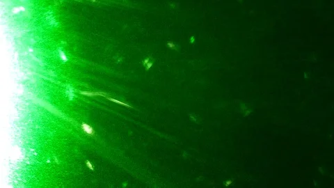 Green laser sci fi Stock Footage 98114367
