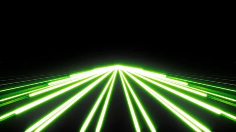 Green Laser Show Stock Footage 74500667
