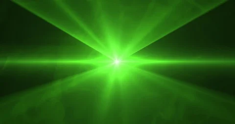 Green Laser wave  Stock Footage 91616324