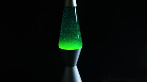 Green Lava Lamp in Motion Video stock 295472500