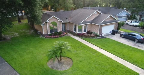 Green Lawn Stock Footage 92007350