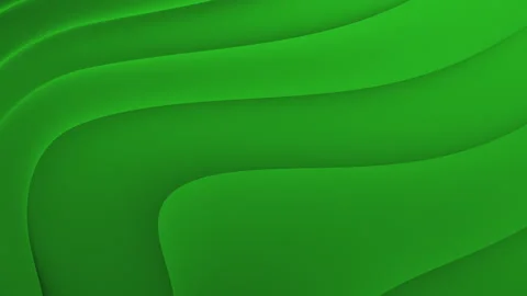 Green layered wave abstract motion background seamless loop. 4K footage 스톡 동영상 330567264