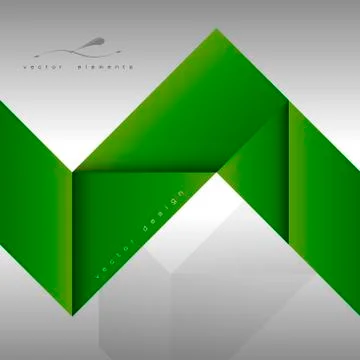 Green Layout 스톡 일러스트