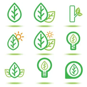 Green lcon Stock Illustration