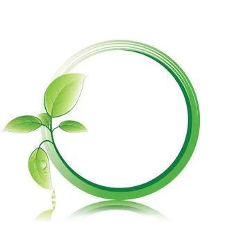 Green leaf background Stock Illustration