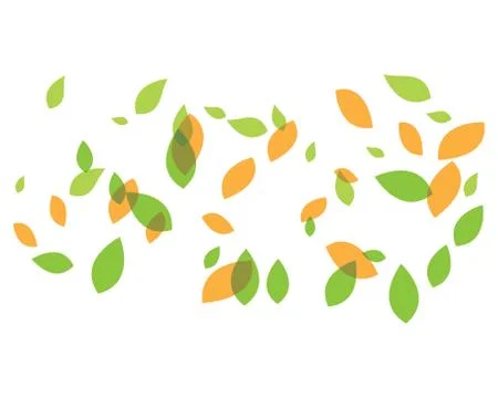 Green leaf background vector icon illustration Stock Illustration