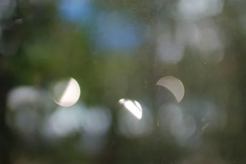 Green leaf bokeh Stock Photos