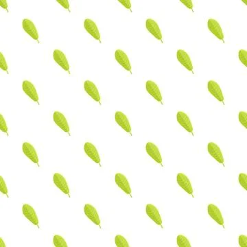 Green leaf botanical seamless pattern background repeating texture Stockillustratie