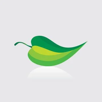 Green leaf concept Stock Illustration