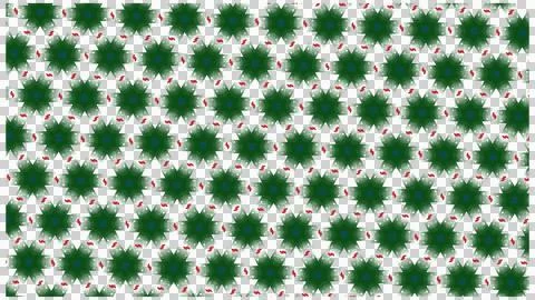 Green Leaf Confetti Scattered Texture Background イラスト素材
