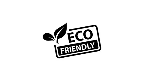 Green leaf eco friendly symbol stamp, Co2 neutral, ecology, environment, nature Stock Footage 287791696