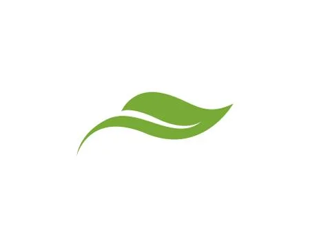 Green leaf ecology nature element vector icon 스톡 일러스트