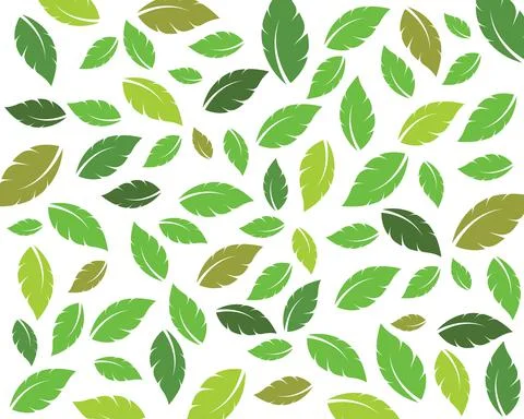 Green leaf ecology nature element background vector icon of go green Illustrazione stock