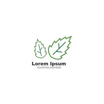 Green leaf ecology nature element  vector icon of go green Stock Illustration