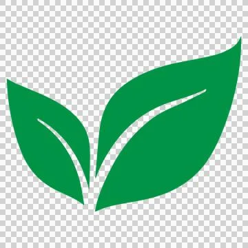 Green leaf icon. Eco friendly symbol. 스톡 일러스트