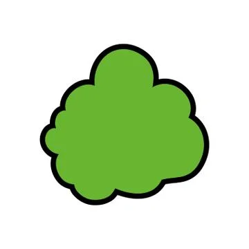 Green leaf icon. Nature and ecosystem design. Vector graphic Stock Illustration